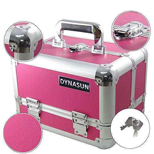 DynaSun ALU Design Beautycase Schmuckfach Schminkkoffer Kosmetikkoffer, 31 cm - 5