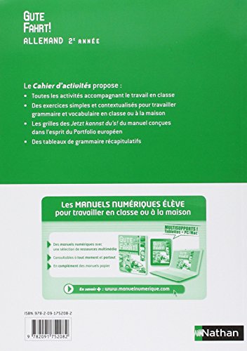 Book's Cover of Gute Fahrt! 2e année