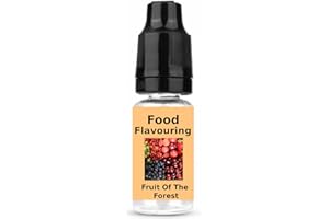 oceanevo® Food Flavoring 10ml Highly Concentrated Food Flavour – Natural Liquid Essence for Baking, Cooking, Sweets, Cakes, Shakes (Fruits of the Forest)