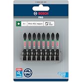 Bosch Professional Accessories 2608522331-Tornavida Ucu "SET" Impact Control PZ2 50 mm 8-par&ccedil;a, 0 W, 0 V