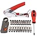 Produktbild Luckiests F Leiter Press Zange quetschverbindenzangen Koaxialkabel Kabelsatz-Crimp-Werkzeug Alicate Stripping Spanner Seperator Set