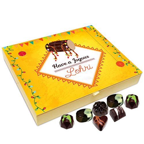 Chocholik Lohri Gift Box - Have A Joyous Lohri Chocolate Box - 20pc