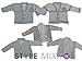 STYLE MIXX Baby Boys Newborn Infant Varsity Sports Blue Knitted Soft Cardigan 0-6mths New (NEWBORN, SKY VARSITY 16C510)