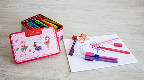 Faber-Castell 155534 – Filzstift Connector, Ballerinabox - 5