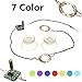 Price comparison product image 7 Color LED Light Panel LED Light Analog Thumb Sticks Mod for PS4 Pro Consoles Xbox ONE Wireless Controller DIY Gamepad