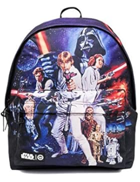 Hype eine neue Hoffnung Star Wars Mehrfarben Rucksack Rucksack Beutel - ideal Schultaschen - Rucksack für Jungen...