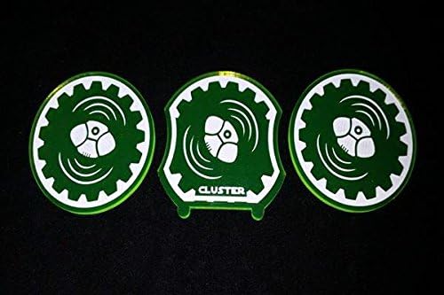 X-Wing Miniatures Accessory Cluster Bombs Green x 3 by Cog O Two
