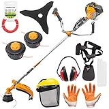 6 PS mit 49 ccm³ Hubraum - 2-Takt luftgekühlt