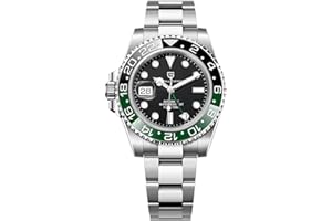 PAGRNE DESIGN Pagani Design GMT Montre Automatique Homme 40 mm Verre Saphir Acier Inoxydable 100 Résistance à l'eau Montre Analogique Montre Mécanique Homme Cadeau Montre pour Homme