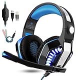 ARINO Cuffie Gaming Gamer Headset Cablate con LED per Video Gioco USB 3.5mm Alto
