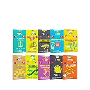 Toiing Card Games (Combo Pack of 10)