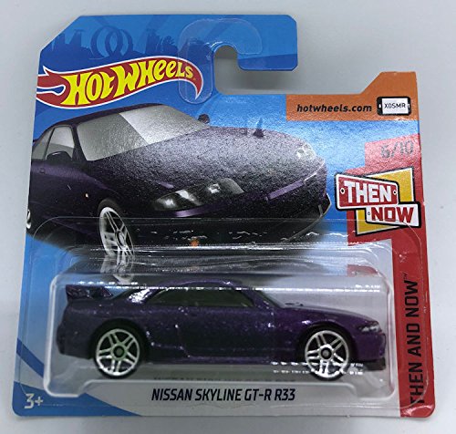 hot wheels nissan skyline r33 purple