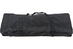 Cuque 76 Key Keyboard Bag, Portable Padded Electric Piano 76 Keyboard Case with Handles Key Keyboard Gig Bag Case Keyboards Bags Case for Electronic Organ