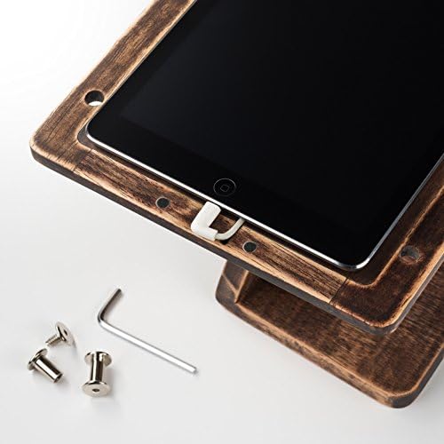 Freeform WoodWorks Wooden iPad POS Stand (Antique Wood)