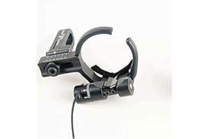 ACCMOS Fallen Weg Pfeilauflage, Einstellbare Geschwindigkeit Arrow Rest, für Compoundbogen Links/Rechts Abfallen Arrow Rests