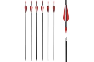 ELONG OUTDOOR Elong Frecce per Tiro Con l'Arco 28 30 32 Pollici per Bambini - Arco Ricurvo Sportivo per Gioco All'Aperto