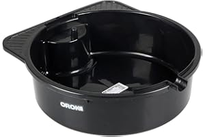 OROK - Bac de vidange - Capacité: 8 litres - Compatible avec Tous Types de véhicules - Dimensions: 39 x 36.5 x 11 cm - Poids: 360g - Bac de vidange 8 litres - Forme: Rond - Matière: Plastique