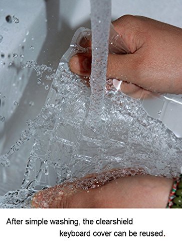 MOSISO Tastatur Abdeckung für neueste MacBook Pro 13 Zoll mit Retina Display A1708 (Freigabe Okt 2016, No TouchBar) und New MacBook Retina 12 Zoll A1534, Klar - 3
