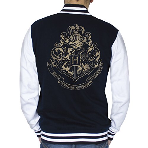 HARRY-POTTER-Sweatshirt-gre-XXL-mit-HOGWARTS-Logo-Stil-College-Pullover
