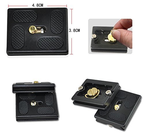 Koolehaoda Placa Universal de Liberación Rápida 50x40mm Para la cabeza de la bola k-08