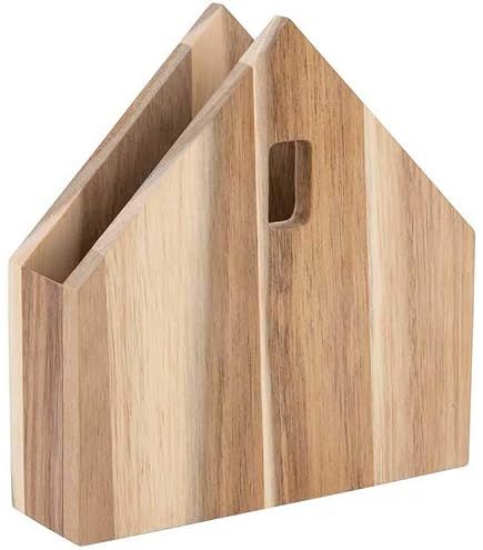Räder Wunderland Vassoio Decorativo Piccola Città | 32 X 21,5 X 2 Cm | In Legno | Per Servire, Decorare Con Fiori O Piccoli Oggetti | Design Naturale E Senza Tempo - 5