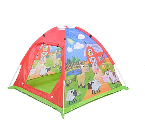 Vinsani Children Kids Farm Animals Yard Outdoor Indoor Role Play Tent Vinsani Children Kids Farm Animals Yard Outdoor Indoor Role Play Tent