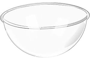 MACIUN Hemisphere acrilico e all-round bordo gatto spazio trasparente Cap sule acrilico mezza con bordo acrilico e cappuccio per