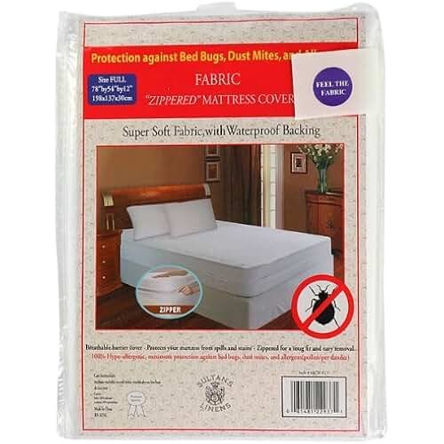 Amazon.co.uk king size zippered mattress cover