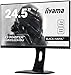 Produktbild iiyama G-MASTER Black Hawk GB2530HSU-B1 62,2 cm (24,5 Zoll) Gaming Monitor Full-HD (VGA, HDMI, DisplayPort, USB 2.0, 1ms Reaktionszeit, FreeSync, Höhenverstellung, Pivot) schwarz