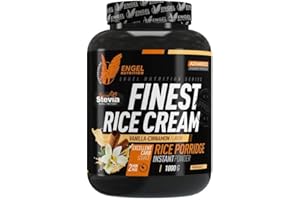 ENGEL NUTRITION Finest Rice Cream | Instant Rice Pudding Pulver 1000g (Vanilla Cinnamon)