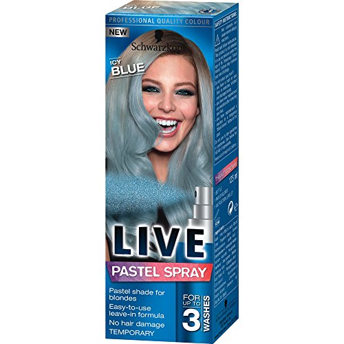 Schwarzkopf Live Pastal Spray Icy Blue