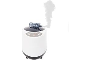 Sauna ånggenerator, ångbastu, bastuångkokare med fjärrkontroll, 1 000 W 3 l ångbastukit, avgasningsmaskin, kroppsavgiftning, bärbar bastuångkokare, för dusch, hem, badrum, spa