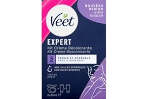 Veet Crème décolorante spécial visage - Les 2 tubes de 30ml