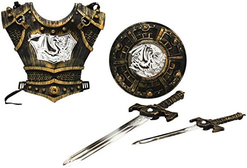 Globo Toys 37242" W'Toy Knight Playset with Shield/Sword/Dagger/Armour