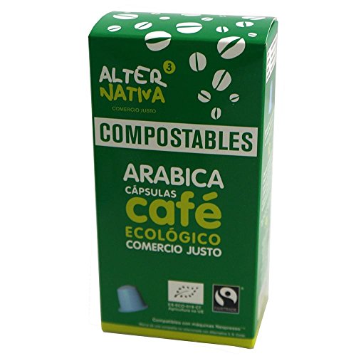 Organici Capsule di caffè arábica alternativa, 10 Uds