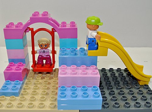 Preisvergleich Produktbild LEGO Duplo Custom Set: Mein Freizeitpark - Spielplatz