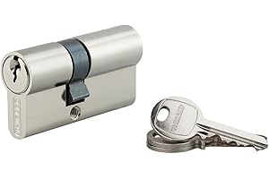 THIRARD - Cylindre à clé crantée 25 x 35 mm nickelé 3 clés