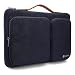 Produktbild tomtoc Laptop Aktentasche Sleeve kompatibel mit 13"-13,3" alt MacBook Air, 13" MacBook Pro Retina 2012-2015, 13,5" Surface Laptop 2017, 13" HP Acer Chromebook Schutzhülle Tragetasche, Dunkel Blau