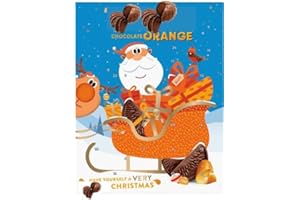 DEPLENTY Terrry's Milk Chocolate Orange Advent Calendar 106g- Chocolate 24 Days of Christmas Countdown Calendar- Chocolates Hamper for Stockings, Secret Santa Gifts
