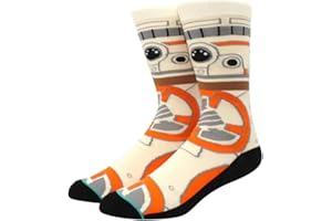 WOO GIRL Chaussettes Idol Dark Vador / R2D2 / Storm Trooper - À la maison et en déplacement pour les fans de Star Wars - Taille 37-45