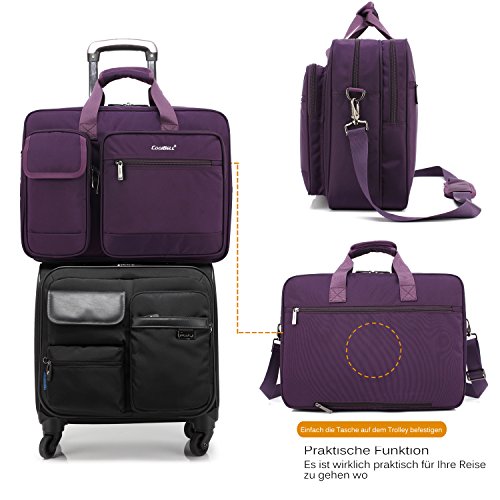 CoolBELL 17 3 Zoll Laptop Aktentasche sch  tzend Messenger Bag Nylon Schultertasche Multifunktional Henkeltasche Laptop   Ultrabook   Tablet   Macbook