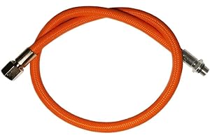 Metalsub Regulator Hose Flex, male 1/2" UNF for Apeks & Mares