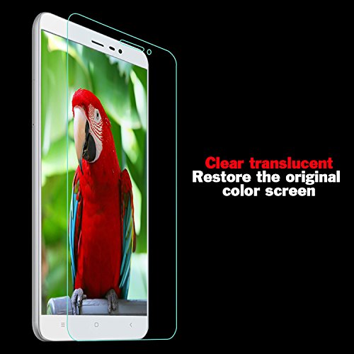 Xiaomi Redmi Note 3 Schutzfolie, Mture Schutzglas für Xiaomi Redmi Hongmi Note 3 Screen Protector Film Ultra Klar Transparent Panzerglas Stressfreie, Blasenfreie Installation, Anti-Fingerabdruck mit Härtegrad 9H Tempered Glass Hartglas Displayschutzfolie (HD Clear) – 2-pack - 5
