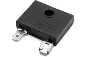 UXCELL sourcingmap Black 2 Pins Motorcycle Voltage Regulator Rectifier