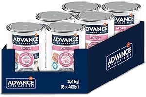 AFFINITY ADVANCE VETERINARY DIETS Advance Diets Nourriture Humide pour Chiens - Atopic - 6 boîtes de 400g