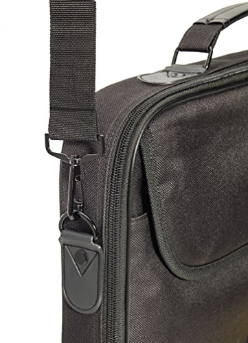 Silmo Laptop Tasche mit stabilem Schutzrahmen 15,6 Zoll (39,6cm) schwarz - 4