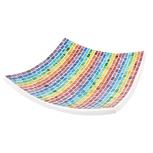Preisvergleich Produktbild Mosaik-Regenbogen-Teller
