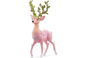 SCHLEICH BAYALA | Magischer Hirsch 70793 | detailgetreue Figur mit hübscher Gesichtszeichnung | Geschenk für Mädchen & Jungen | Deko für Geburtstag oder Weihnachten | ab 5 Jahren | 9 x 6 x 14 cm