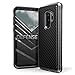 Produktbild wowaswill Galaxy S9 Plus Hülle (Schwarz Carbon Optik),[Militärischer Grad 3 Metern Fallschutz] Alu Rahmen + Stoßdämpfende Gummischicht + Kohlefaser Rückwand Backcover Case für Samsung Galaxy S9 Plus (6,2 Zoll)