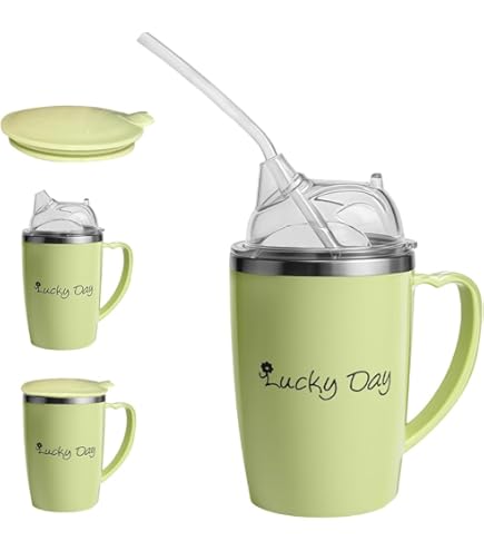 HOMECRAFT Shatterproof Beaker For Elderly & Adults Clear Mug With Lid – 400ml – Lightweight, Non-Spill Drinking Cup For Weak Grip – Daily Living Aid, Ideal Sippy Cup Alternative - View #9